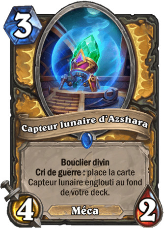hearthstone, carte Capteur lunaire d'Azshara