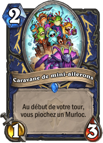 hearthstone, carte - Caravane de mini-ailerons