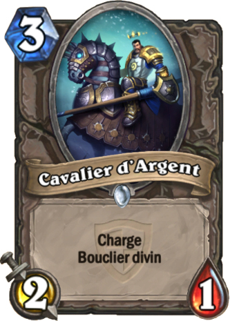 hearthstone, carte Cavalier d'Argent