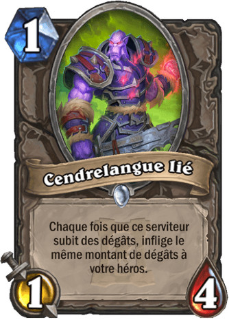 hearthstone, carte - Cendrelangue li�