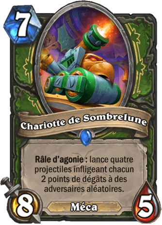 hearthstone, carte Chariotte de Sombrelune