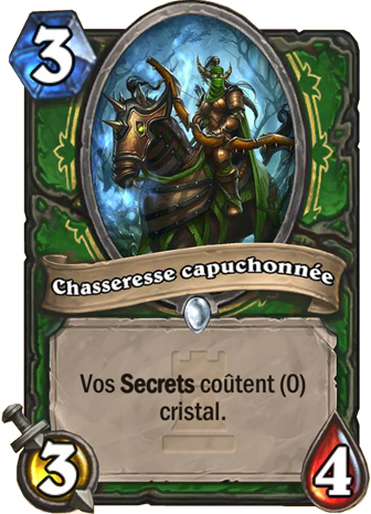 hearthstone, carte Chasseuresse capuchonn�e