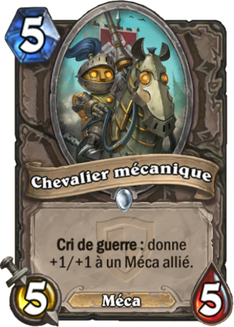 hearthstone, carte Chevalier m�canique