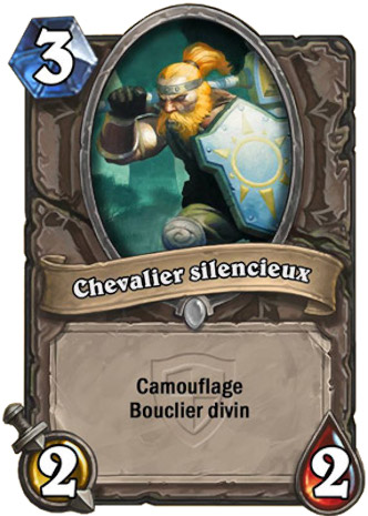 hearthstone, carte Chevalier silencieux