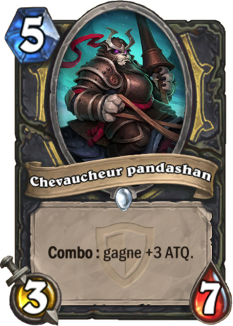 hearthstone, carte Chevaucheur pandashan