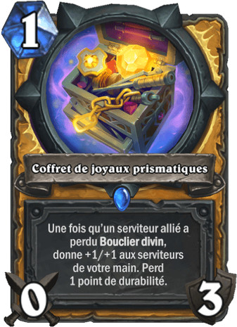 hearthstone, carte - Coffret de joyaux prismatiques