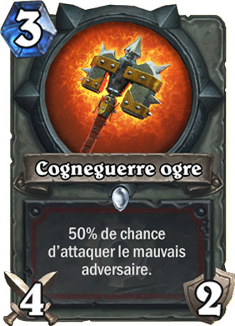 hearthstone, carte cogneguerre ogre
