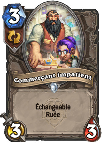 hearthstone, carte - Commer�ant impatient