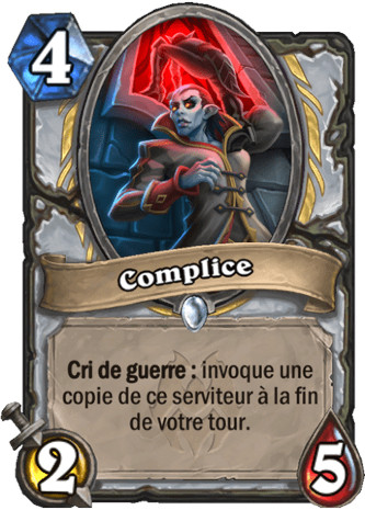 hearthstone, carte Complice