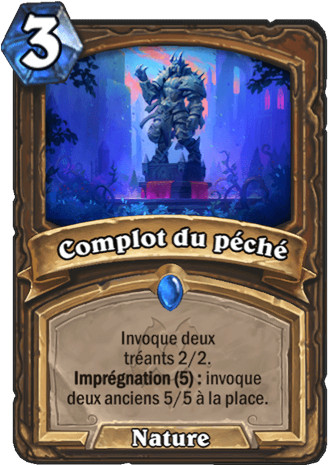 hearthstone, carte Complot du p�ch�