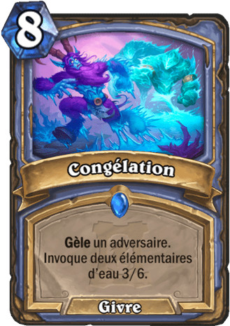 hearthstone, carte - Cong�lation
