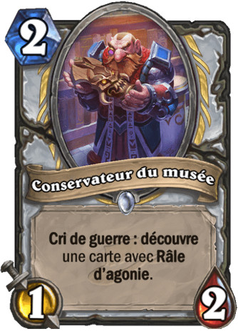 hearthstone, carte Conservateur du mus�e