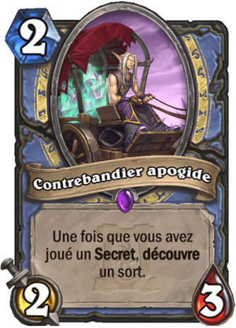 hearthstone, carte - Contrebandier apogide