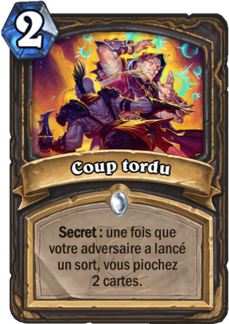 hearthstone, carte - Coup tordu