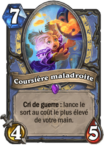 hearthstone, carte - Coursi�re maladroite