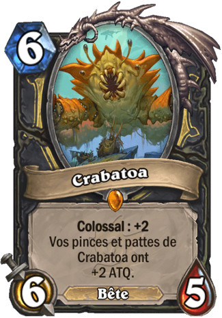 hearthstone, carte Crabatoa