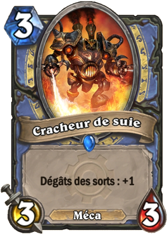 hearthstone, carte cracheur de suie