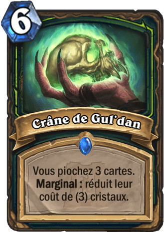 hearthstone, carte - Cr�ne de Gul'dan