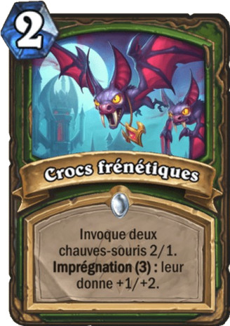 hearthstone, carte Crocs fr�n�tiques