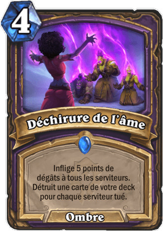 hearthstone, carte - D�chirure de l'�me