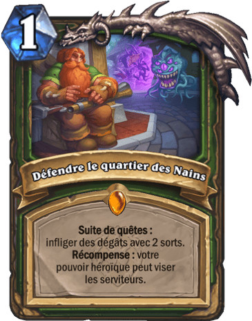 hearthstone, carte - D�fendre le quartier des nains