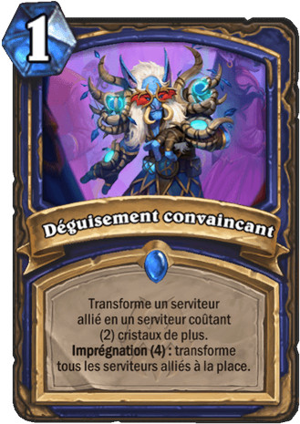 hearthstone, carte D�guisement convaincant