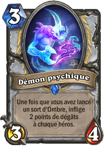 hearthstone, carte - D�mon psychique