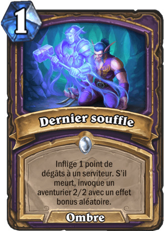 hearthstone, carte - Dernier souffle