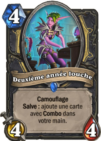 hearthstone, carte Deuxi�me ann�e louche