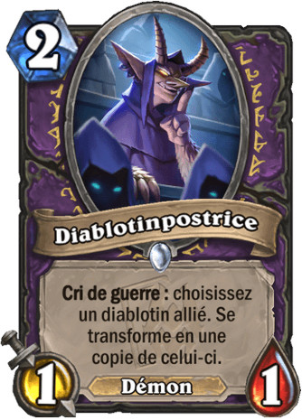hearthstone, carte Diablotinpostrice