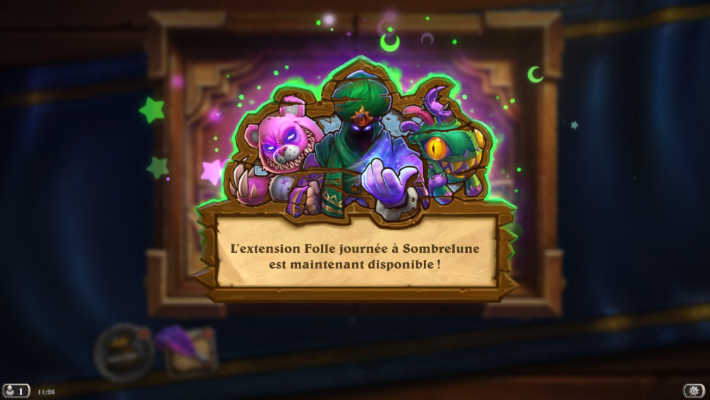 Extension folle journ�e � Sombrelune disponible