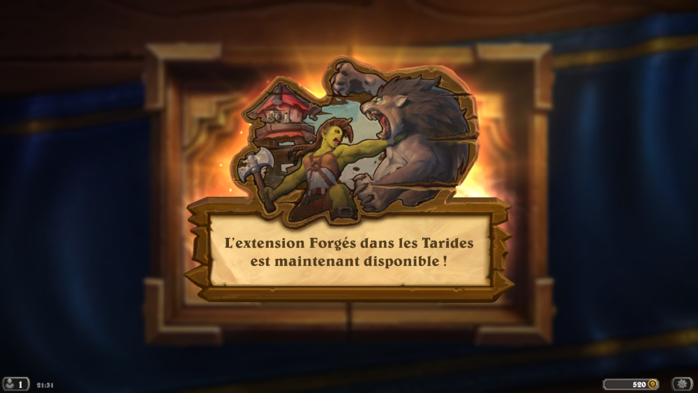 Extension Forg�s dans les Tarides disponible