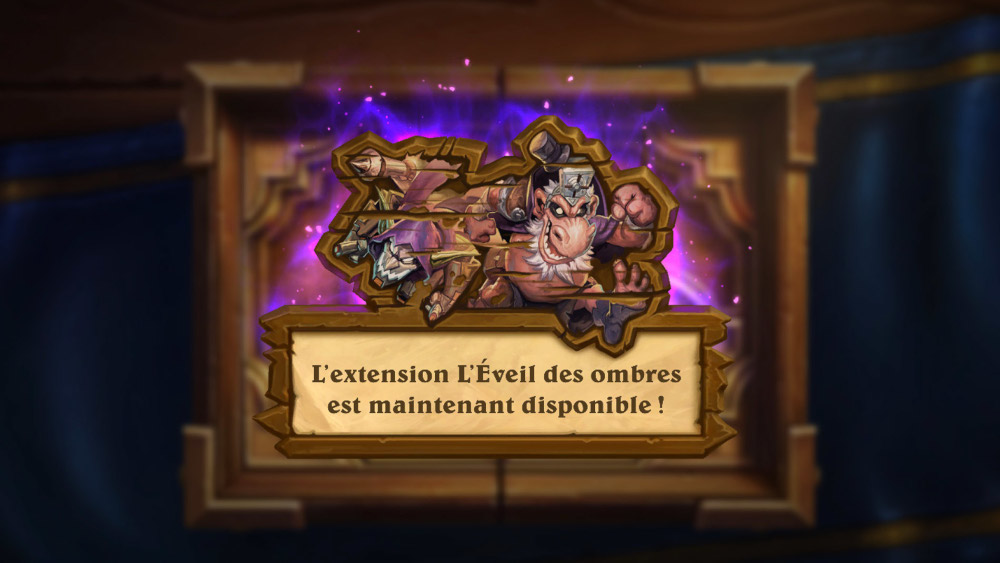 Extension L'�veil des ombres disponible