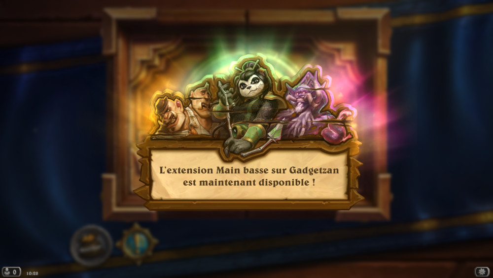 Extension Main basse sur Gadgetzan disponible
