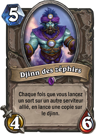 hearthstone, carte djinn des z�phirs