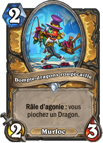 hearthstone, carte Dompte-dragons roug�caille