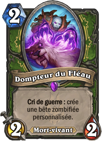 hearthstone, carte Dompteur du Fl�au
