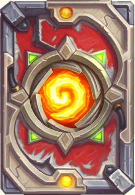 Hearthstone, heroes of Warcraft : dos de carte - Armageboum