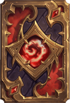 Hearthstone, heroes of Warcraft : dos de carte - Denathrius