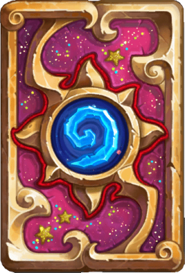 Hearthstone, heroes of Warcraft : dos de carte - Etincelles
