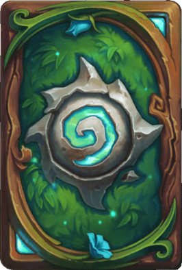 Hearthstone, heroes of Warcraft : dos de carte - Jardin de Lunara