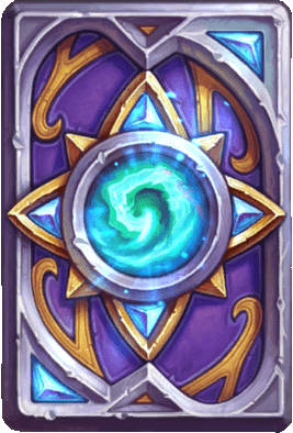 Hearthstone, heroes of Warcraft : dos de carte - Journal d'Elise