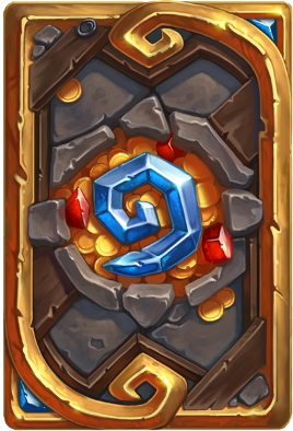 Hearthstone, heroes of Warcraft : dos de carte - Kobolds et catcombes