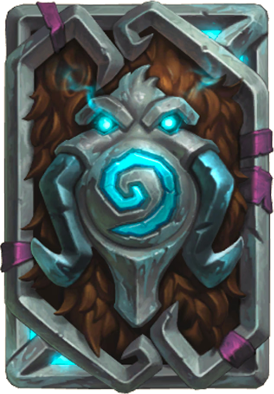 Hearthstone, heroes of Warcraft : dos de carte - L'ann�e du Mammouth