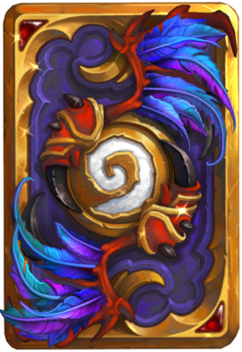 Hearthstone, heroes of Warcraft : dos de carte - La mal�diction d'Hakkar