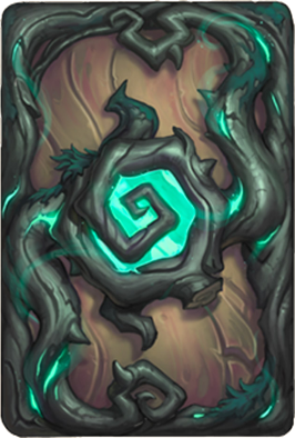 Hearthstone, heroes of Warcraft : dos de carte - Le bois maudit