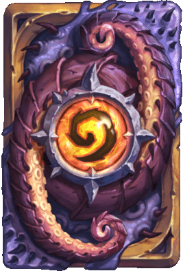 Hearthstone, heroes of Warcraft : dos de carte - N' Zoth
