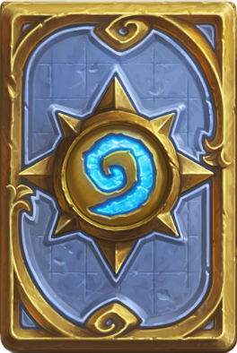 Hearthstone, heroes of Warcraft : dos de carte par d�faut