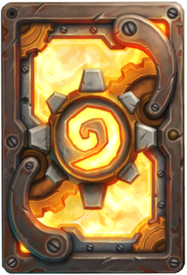 Hearthstone, heroes of Warcraft : dos de carte - R�ves m�caniques