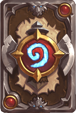 Hearthstone, heroes of Warcraft : dos de carte - Thrall